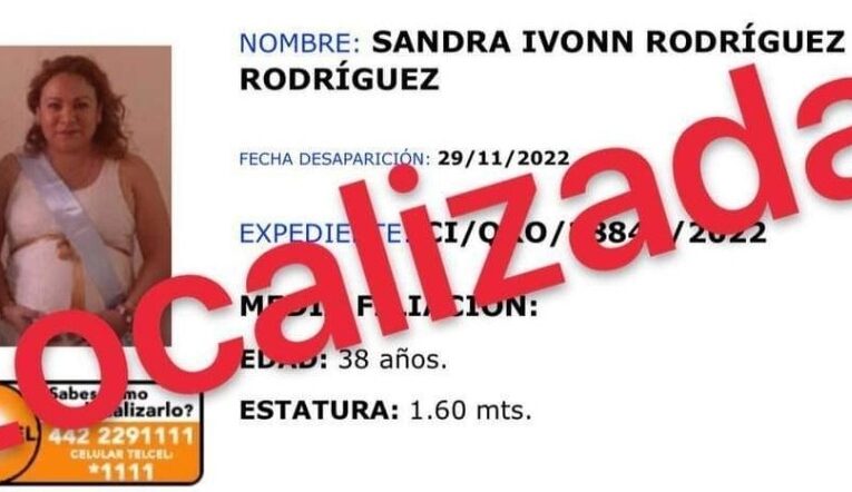 Se ausenta tras fingir su embarazo: localizan a Sandra Ivonn