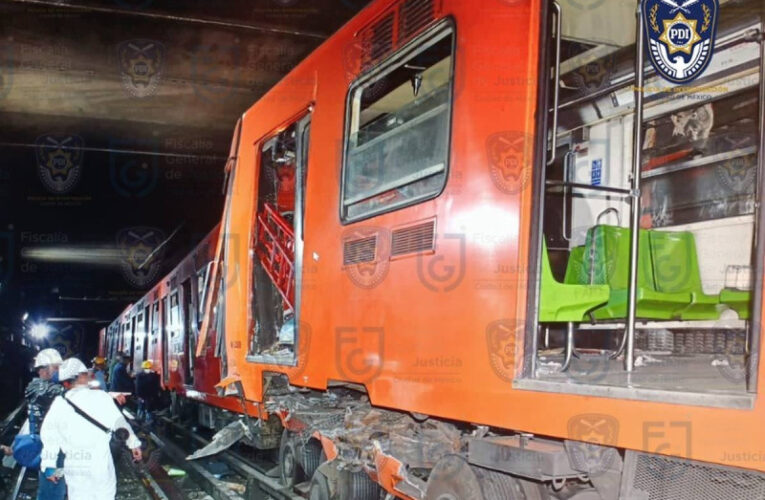 Accidente de Línea 3 del Metro fue por quema dolosa de cables eléctricos y conducción negligente