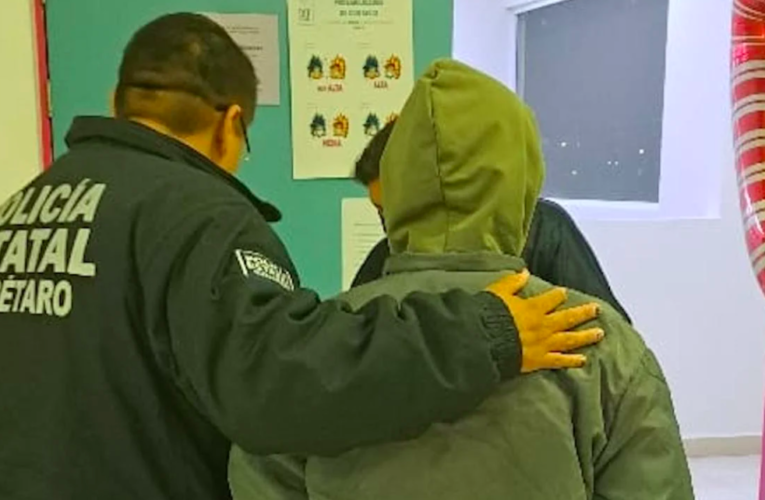 Menor es abandonado por su mamá en la TAQ