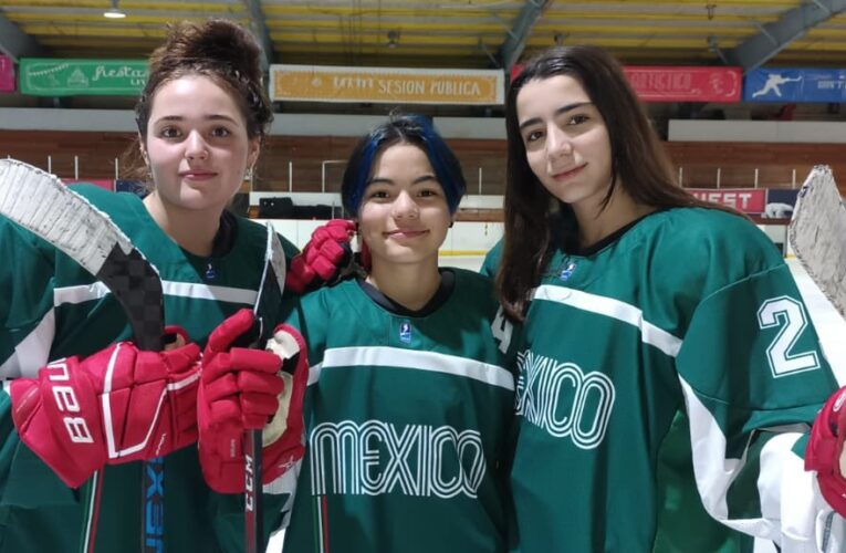 Queretanas competirán en campeonato mundial de hockey sobre hielo