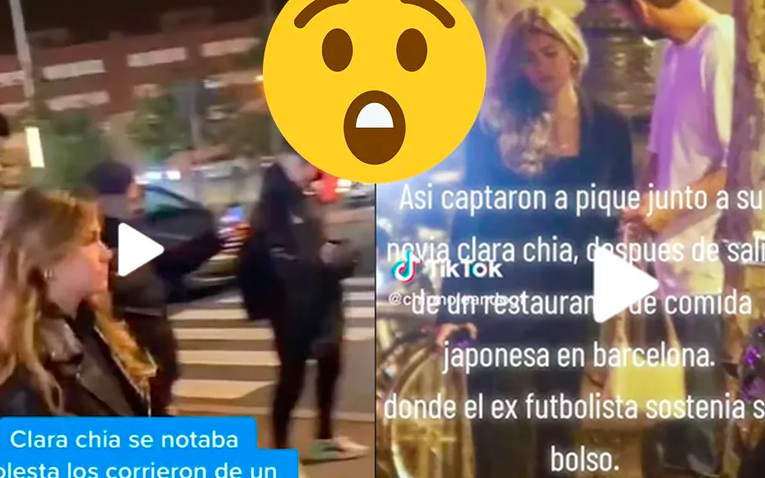 Clara Chía y Gerard Piqué son corridos de un restaurante porque el dueño es fan de Shakira 