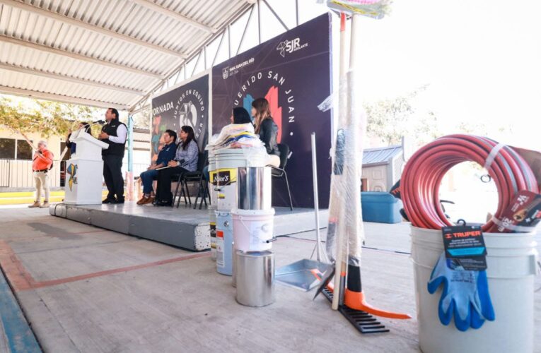 “Adelante Mi Querido San Juan” beneficia a niñas y niños del municipio.