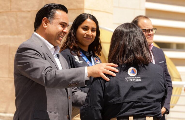 Reconocen labor de mujeres en Protección Civil Municipal