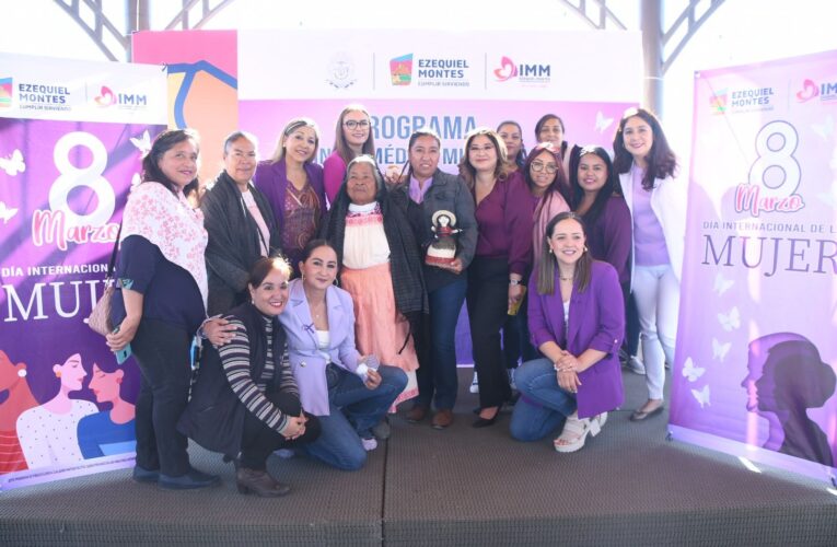 Alcaldesa de Ezequiel Montes anuncia apertura de clínica médica para mujeres con el programa ‘Jefa Segura’