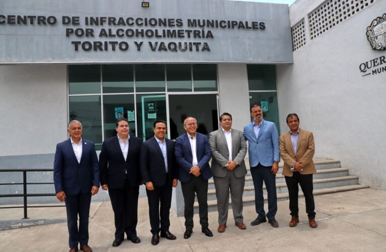 Visita de Luis Nava a Juzgados Cívicos fortalece modelo de Justicia Cívica en Querétaro