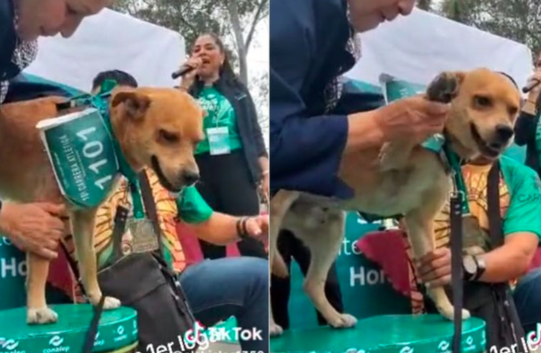 ‘El Chicles’ ganó su primer maratón de 5km y el corazón de internautas