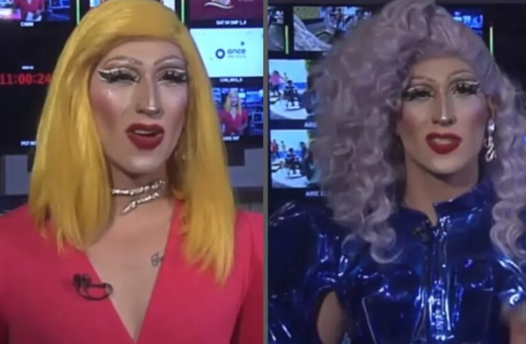 Amanda, la conductora drag queen que forma parte de Canal Once