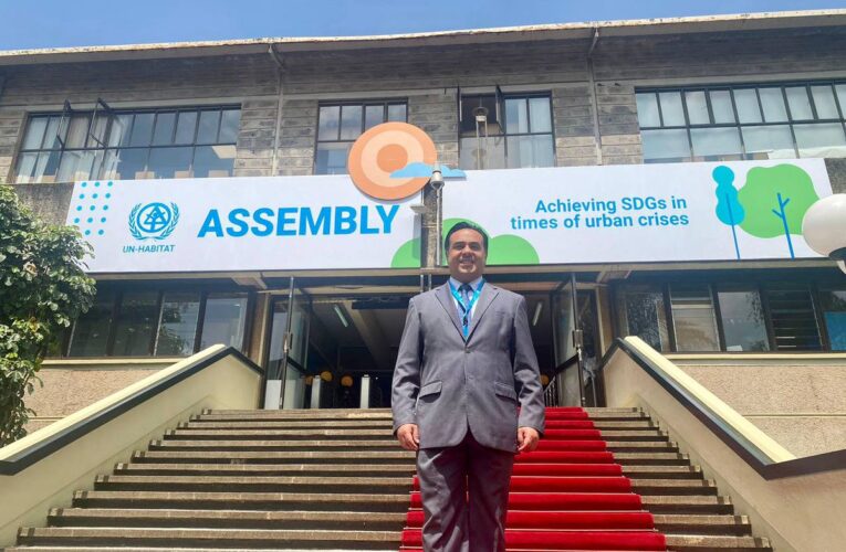 Luis Nava participa en Asamblea de las Naciones Unidas para el Hábitat