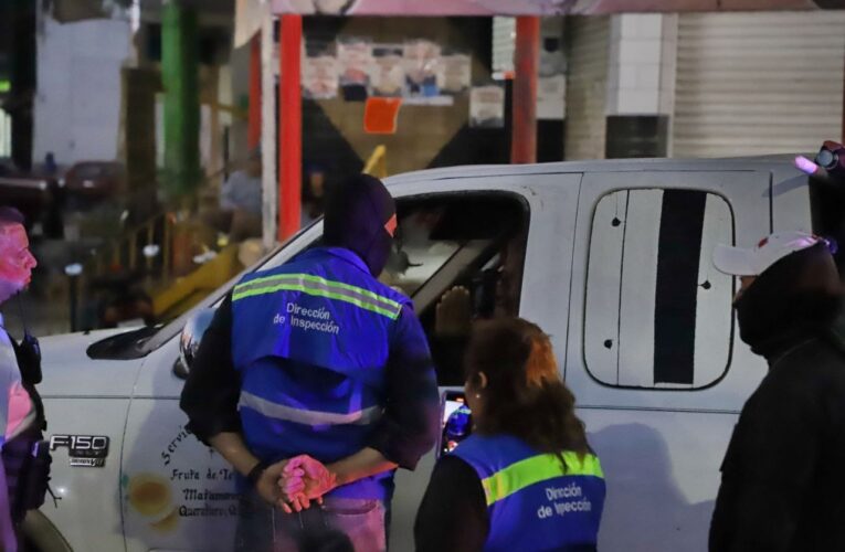 Tras operativo en la Central de Abastos, se realizó decomiso de cerveza