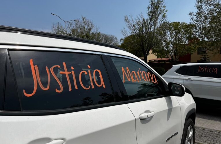 Caravana por justicia en el caso de Mariana Pechir