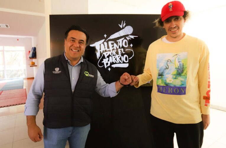 Luis Nava anuncia iniciativa «Talento por el Barrio»