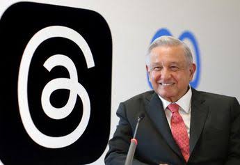 AMLO pide a Zuckerberg evitar la manipulación en Threads