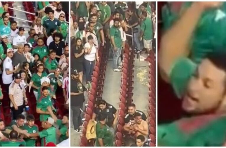 Aficionado de la Selección Mexicana fue apuñalado en riña durante el México vs Qatar 