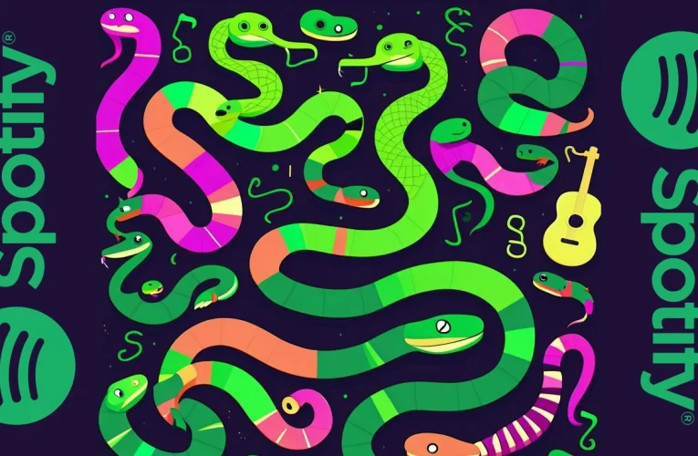 El juego de la mítica serpiente que Spotify escondió en su plataforma 