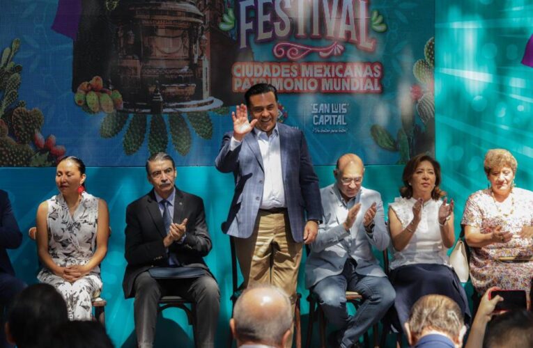 Inaugurado el Tercer Festival de Ciudades Mexicanas Patrimonio Mundial en San Luis Potosí