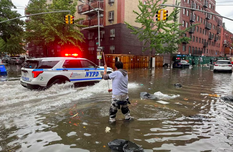 Estado de emergencia en Nueva York por lluvias torrenciales