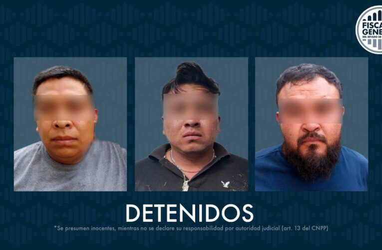 Tres personas son detenidas por el homicidio de dos en SJR