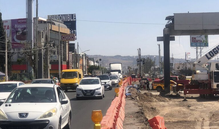 Este fin de semana podrían abrir puente a desnivel de Paseo 5F y Avenida Universidad