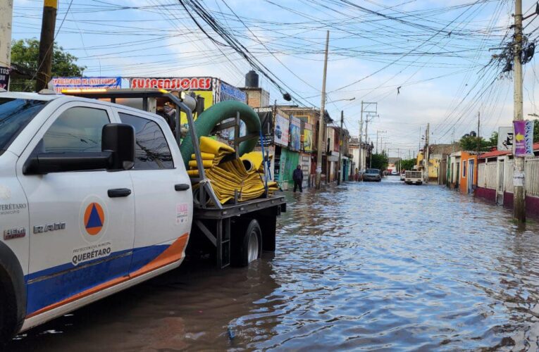 Se han recibido 24 reportes por afectaciones de lluvias en la capital