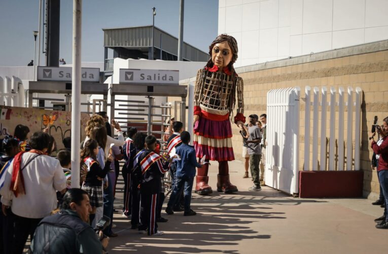 La «Pequeña Amal» llega a México llevando esperanza en su travesía