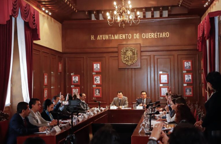 Ayuntamiento de Querétaro aprueba el reglamento interior de la Secretaría de Administración