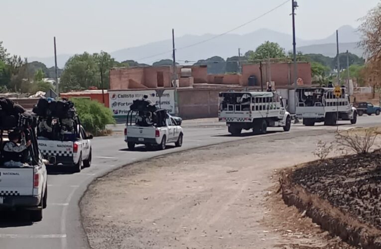 Llegan 300 elementos de las fuerzas federales tras hallazgo de 9 cuerpos sin vida en San Juan del Río