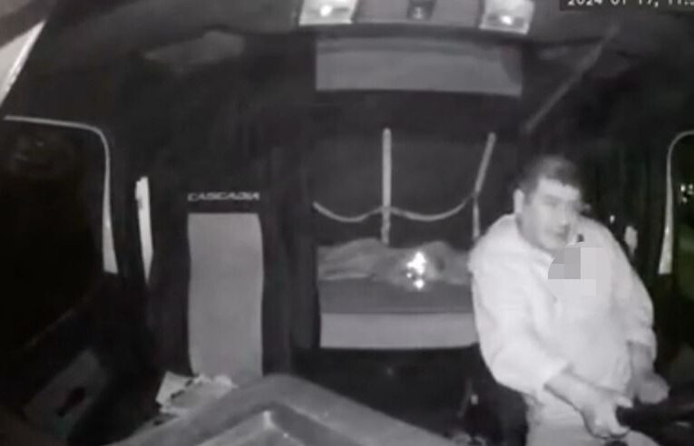 VIDEO: Cámara de seguridad capta el momento en el que un trailero fue herido por arma de fuego en la México-Querétaro