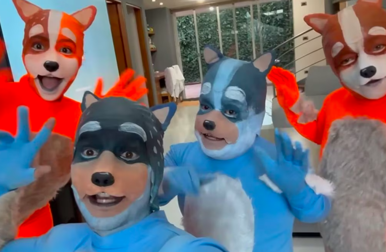 Memo Aponte genera ‘cringe’ por su cosplay de ‘Bluey’