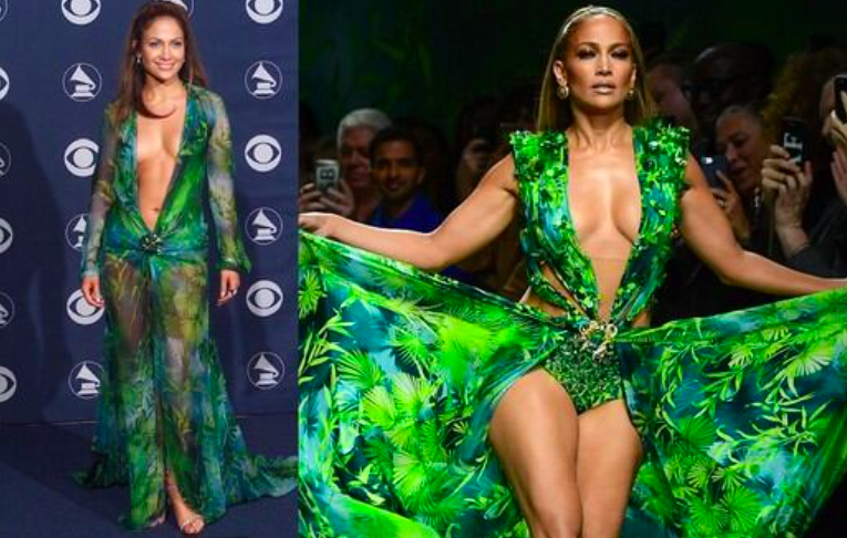 El vestido de JLo en los Grammy del 2000: La inspiración detrás de Google Imágenes