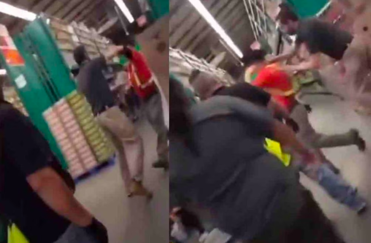 Promotores de Coca Cola y Pepsi protagonizan pelea en supermercado de Toluca