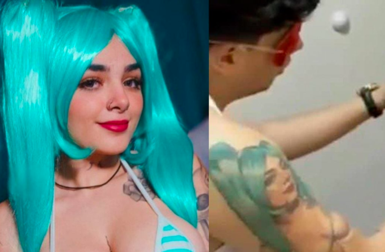 Karely Ruiz y fanático que se tatuó su rostro están en polémica por vídeo íntimo