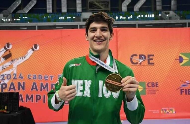 Máximo Azuela conquista el podio en el Campeonato Panamericano Cadete y Juvenil Brasil 2024