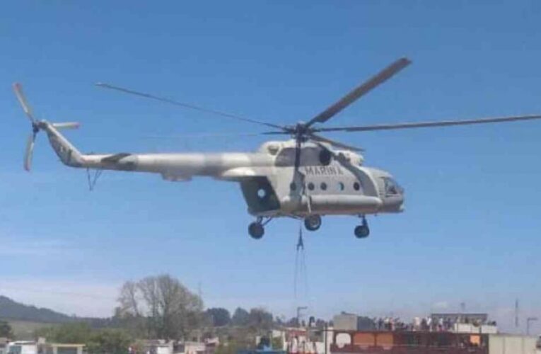 Semar aclara que aterrizaje de helicóptero en Culiacán fue precautorio, no un accidente