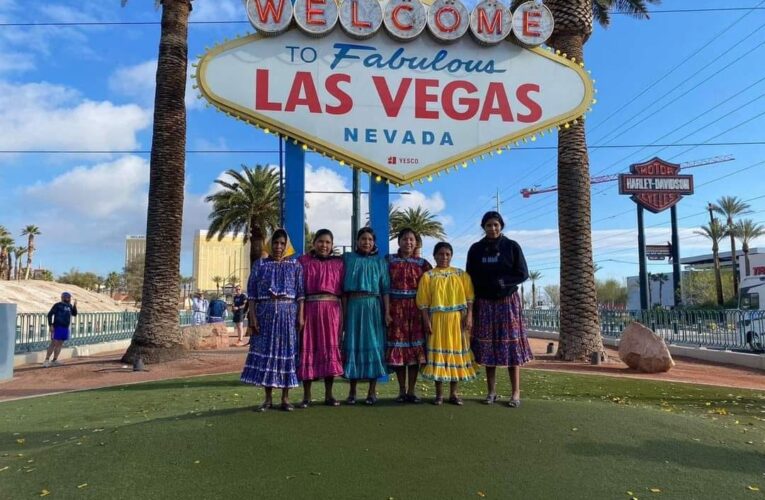 Mujeres rarámuris corrieron 550 kilómetros de Los Ángeles a Las Vegas