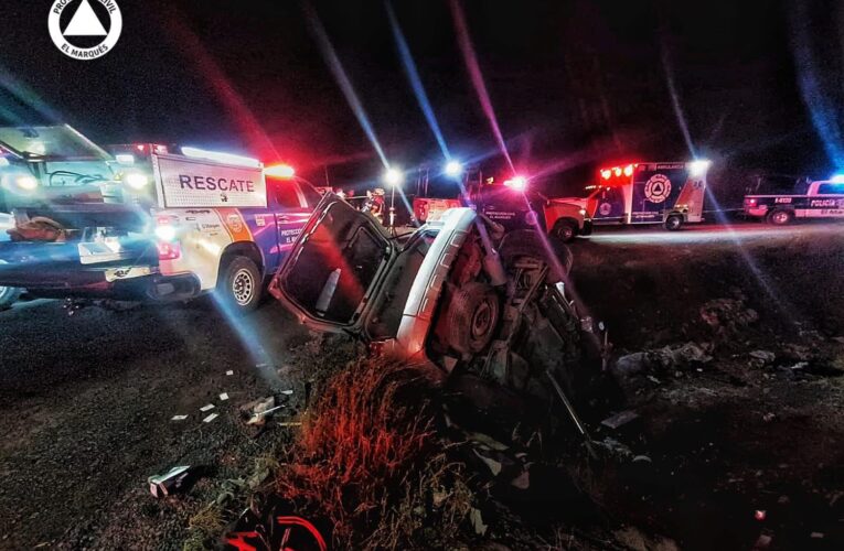 Fallecen cuatro menores en accidente en El Marqués