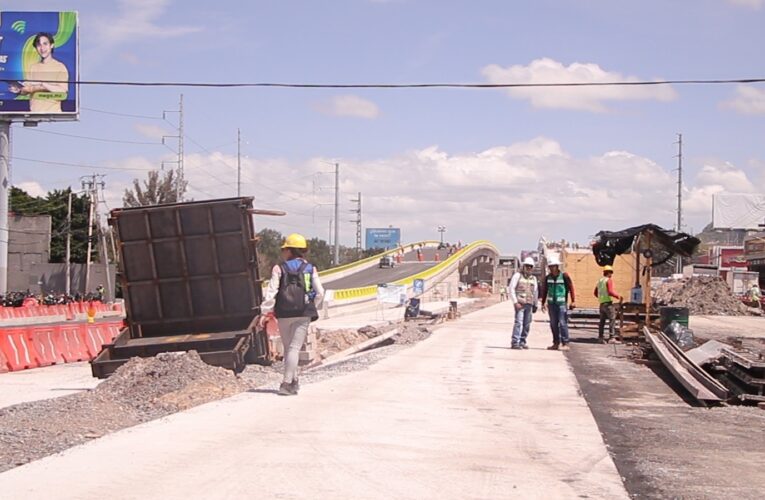 Continúan trabajos en Paseo 5 de febrero