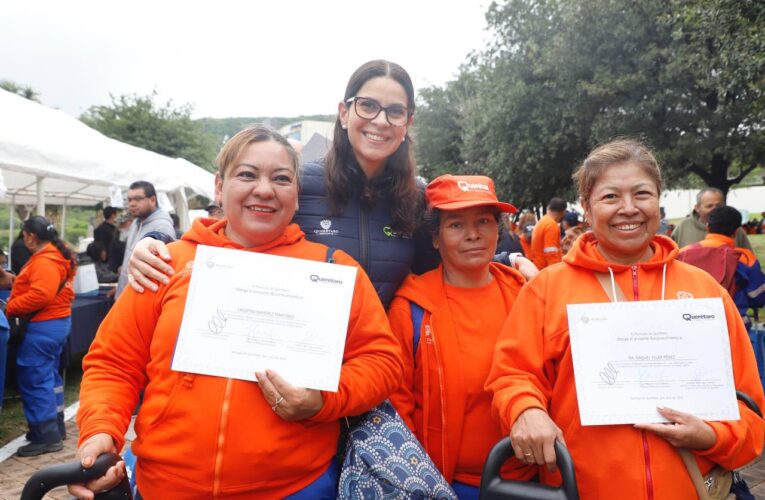 Da municipio de Querétaro, incentivos a  trabajadores operativos