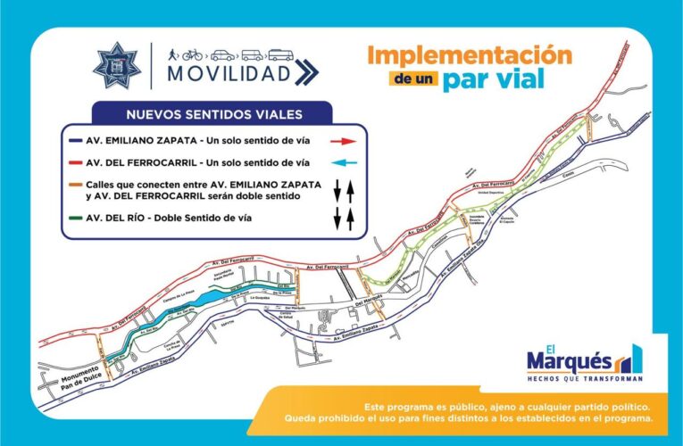 ¡Atención! La Cañada cambia el sentido de sus calles