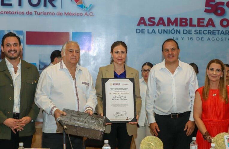 Participa Adriana Vega en Asamblea de Asociación de Secretarios de Turismo