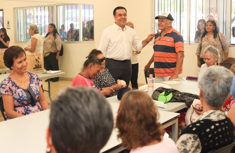 Municipio refrenda su compromiso con adultos mayores