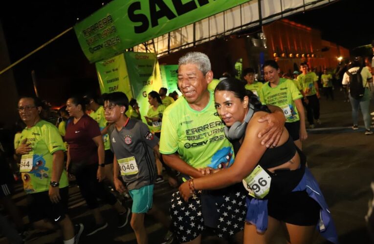 Todo un éxito la carrera nocturna