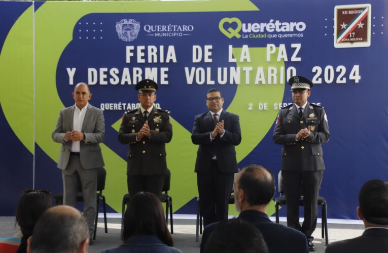 Arranca campaña de desarme voluntario. Conoce las ubicaciones.