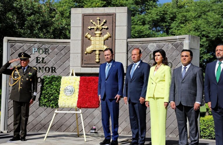 Acude Luis Nava a la Ceremonia Conmemorativa de la Gesta Heroica de los Niños Héroes