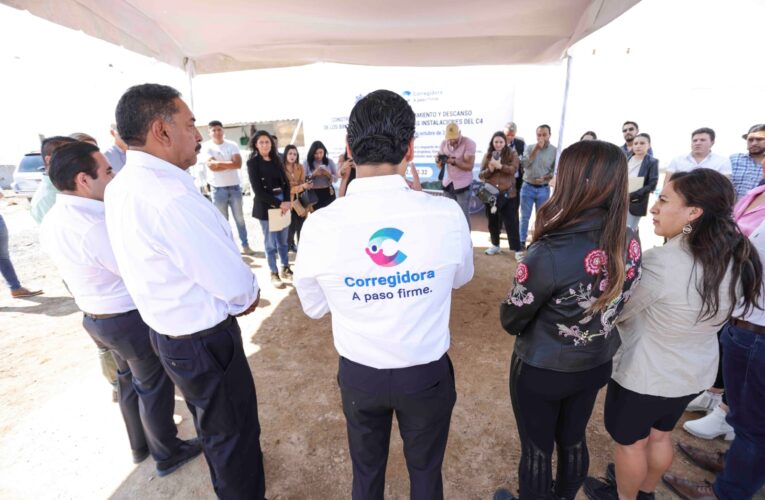 Supervisa Chepe Guerrero construcción de la Unidad Cinotáctica