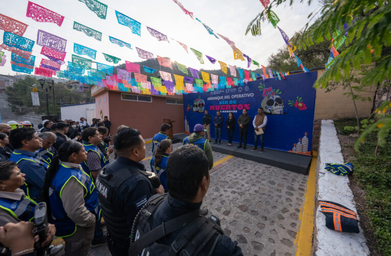 Arranca operativo del Día de Muertos en El Marqués