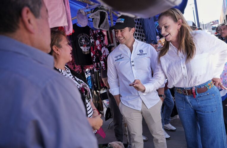 Recorre Felifer Macías Tianguis 5 de febrero