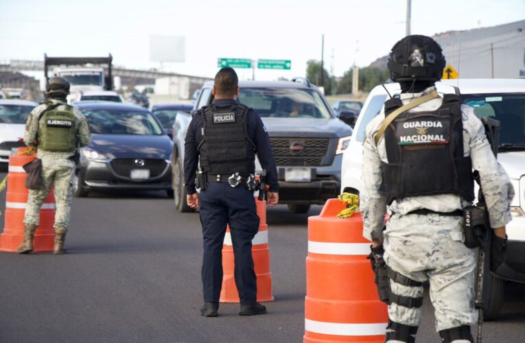 Refuerza SSPMQ el orden en la capital con 83 puntos de control vehicular y recorridos interinstitucionales