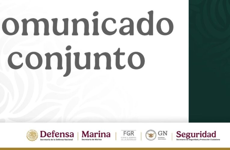 El Gabinete de Seguridad del Gobierno de México informa acciones relevantes del jueves 26 de diciembre de 2024