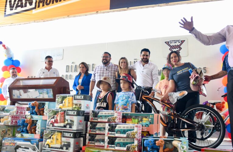 Agustín Dorantes participa en celebración del Día de las Niñas y los Niños organizada por el STSPE