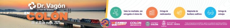 DrVagon El Tren De La Salud En Colón 26 al 30 de mayo 2025